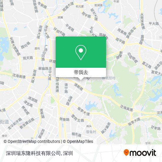 深圳瑞东隆科技有限公司地图