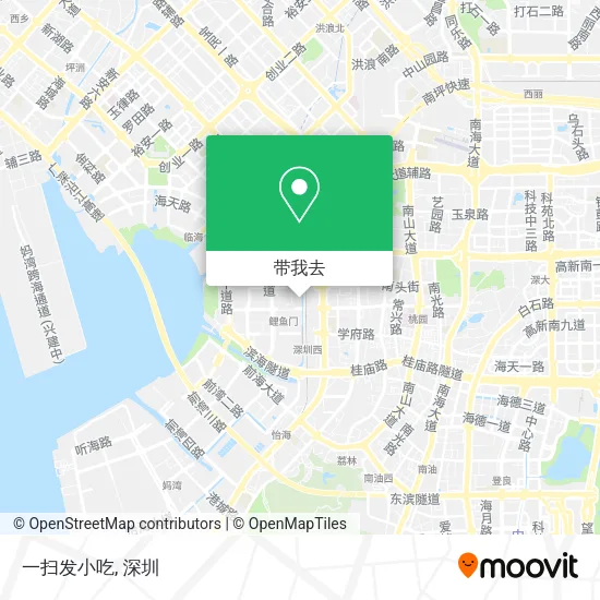 一扫发小吃地图