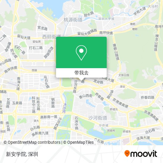 新安学院地图