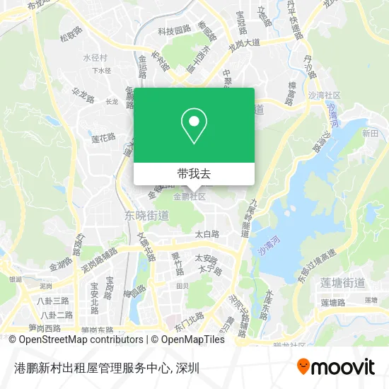 港鹏新村出租屋管理服务中心地图