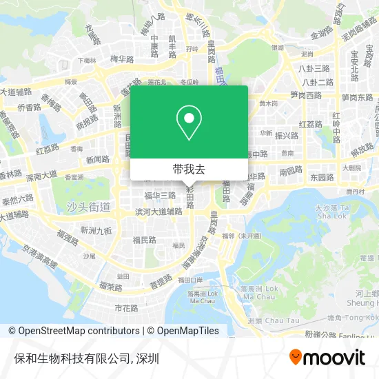 保和生物科技有限公司地图