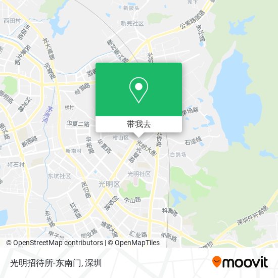 光明招待所-东南门地图