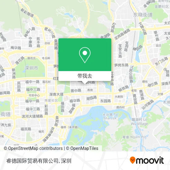 睿德国际贸易有限公司地图