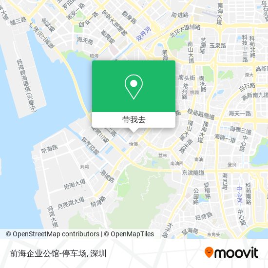 前海企业公馆-停车场地图