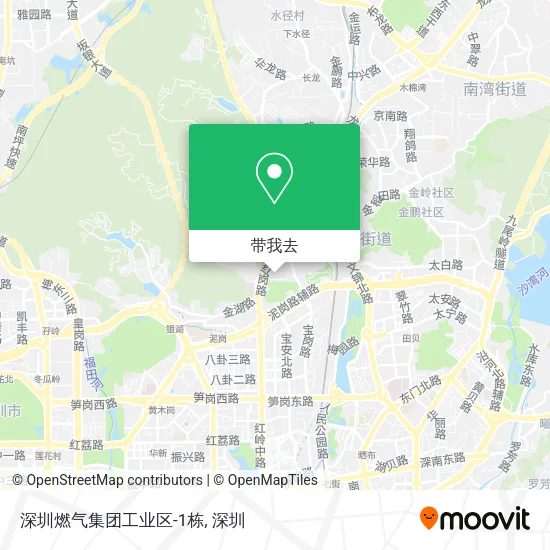 深圳燃气集团工业区-1栋地图