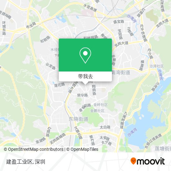 建盈工业区地图