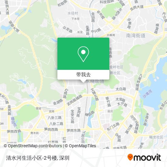 清水河生活小区-2号楼地图