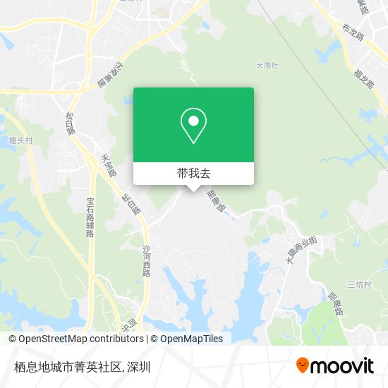 栖息地城市菁英社区地图