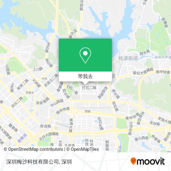 深圳梅沙科技有限公司地图