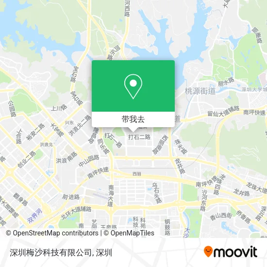 深圳梅沙科技有限公司地图