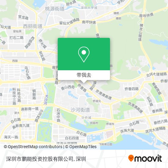 深圳市鹏能投资控股有限公司地图