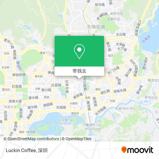 Luckin Coffee地图