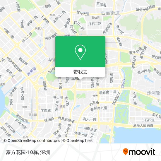 豪方花园-10栋地图