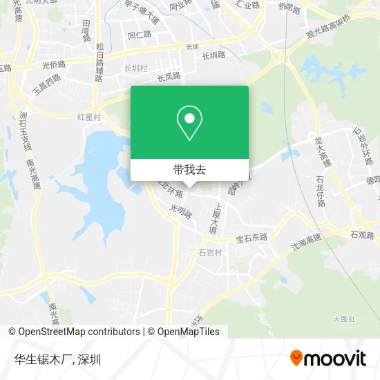 华生锯木厂地图