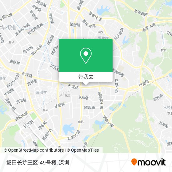 坂田长坑三区-49号楼地图