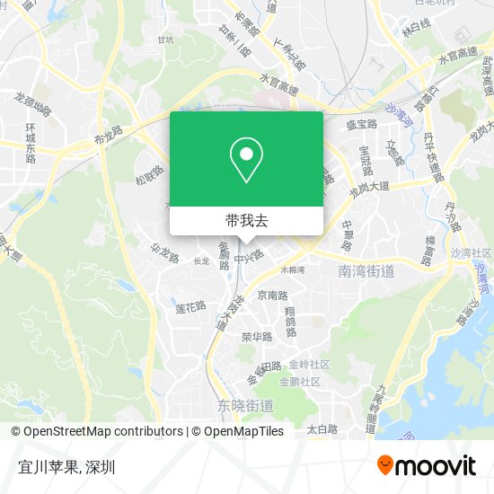 宜川苹果地图