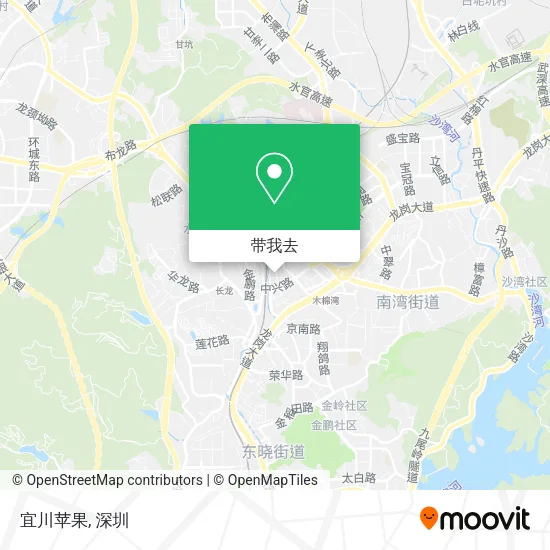 宜川苹果地图