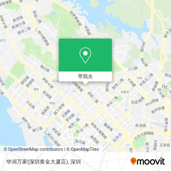 华润万家(深圳黄金大厦店)地图