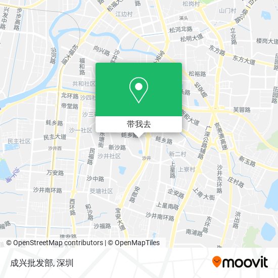 成兴批发部地图