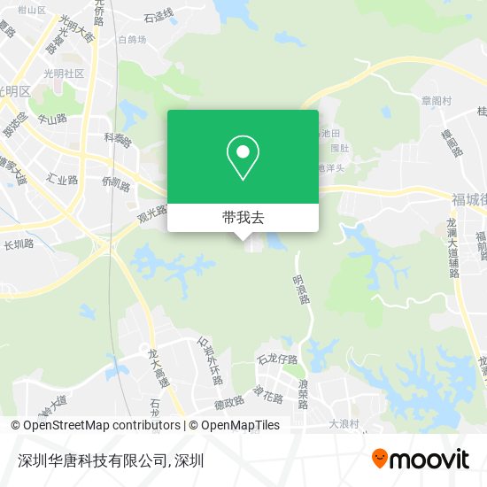 深圳华唐科技有限公司地图