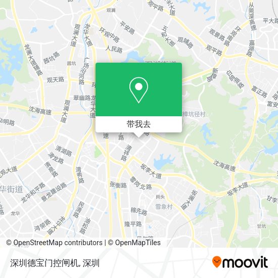 深圳德宝门控闸机地图