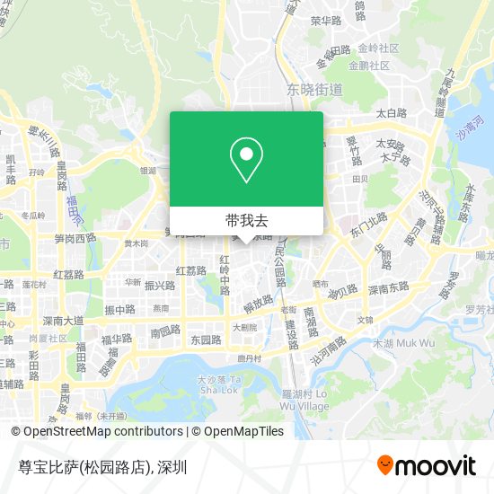 尊宝比萨(松园路店)地图