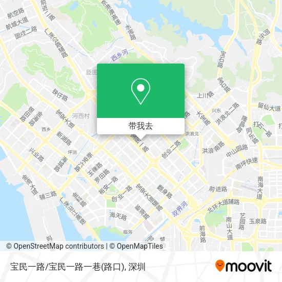 宝民一路/宝民一路一巷(路口)地图