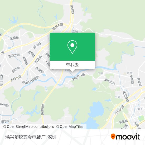 鸿兴塑胶五金电镀厂地图