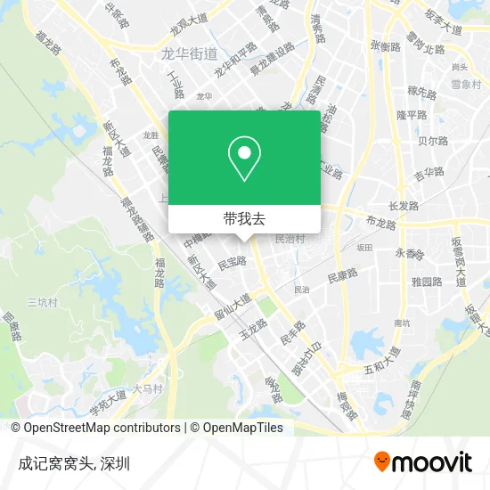 成记窝窝头地图