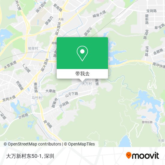 大万新村东50-1地图
