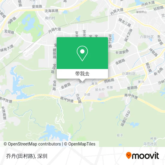 乔丹(田村路)地图