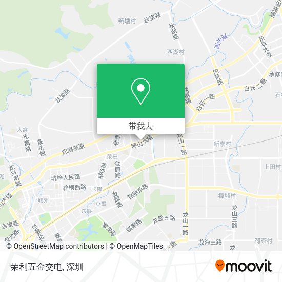 荣利五金交电地图