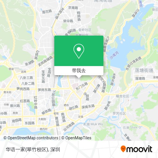 华语一家(翠竹校区)地图