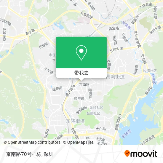 京南路70号-1栋地图