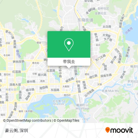 豪云阁地图