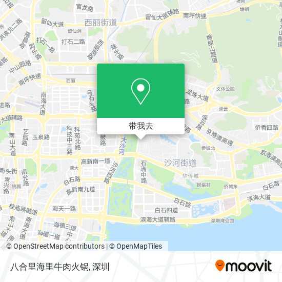 八合里海里牛肉火锅地图