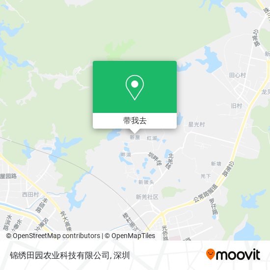 锦绣田园农业科技有限公司地图