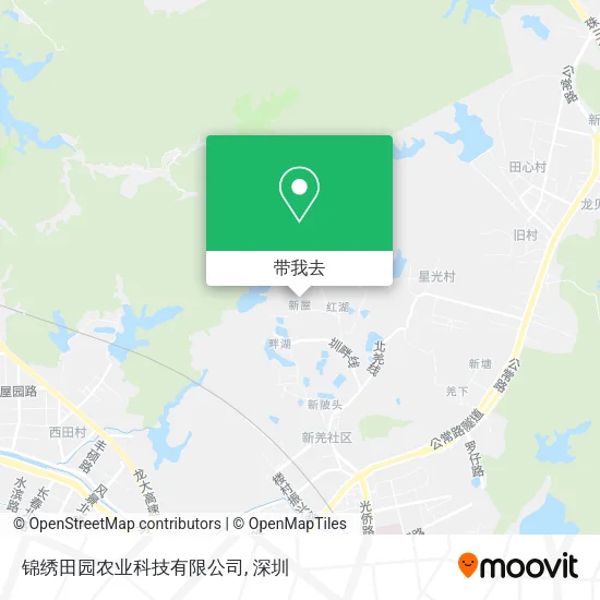 锦绣田园农业科技有限公司地图