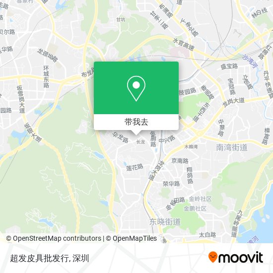超发皮具批发行地图