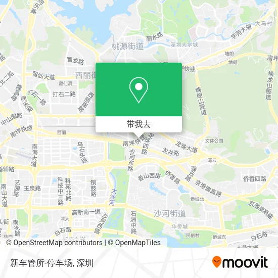 新车管所-停车场地图