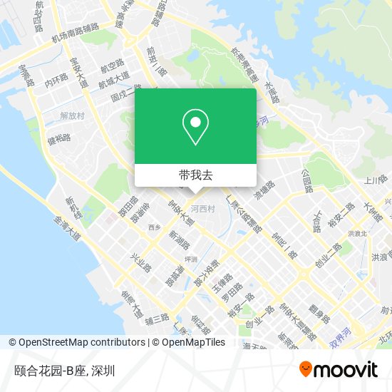颐合花园-B座地图