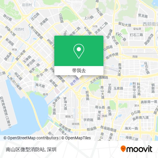 南山区微型消防站地图