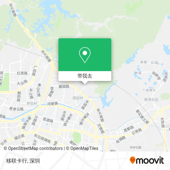移联卡行地图