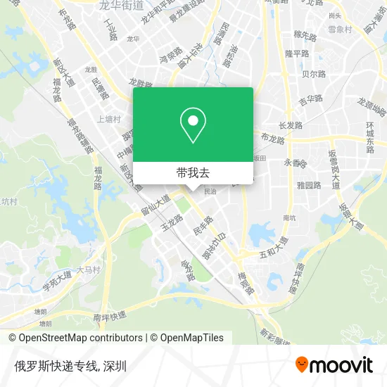 俄罗斯快递专线地图