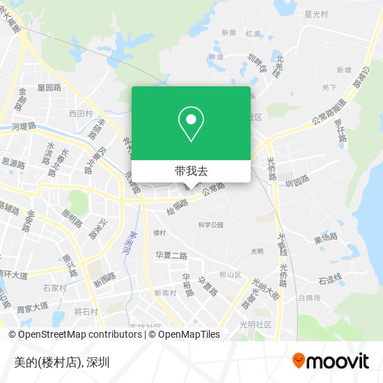 美的(楼村店)地图