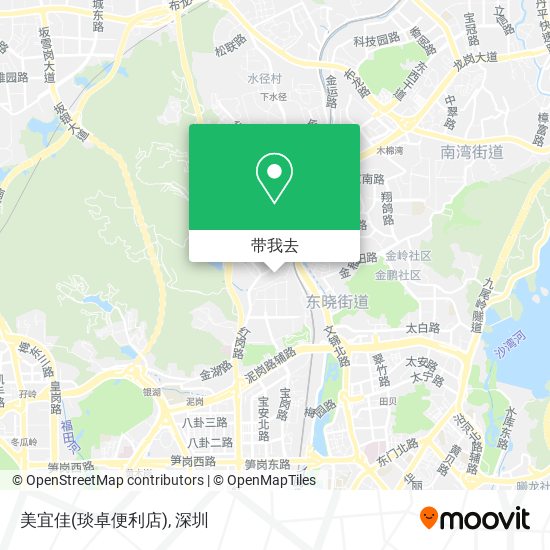 美宜佳(琰卓便利店)地图