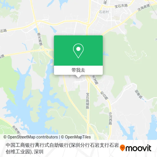中国工商银行离行式自助银行(深圳分行石岩支行石岩创维工业园)地图