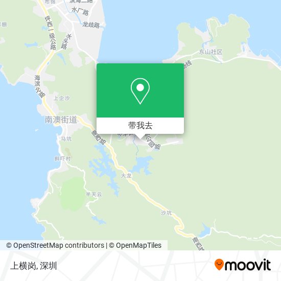 上横岗地图
