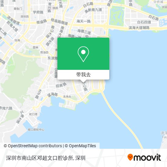深圳市南山区邓超文口腔诊所地图