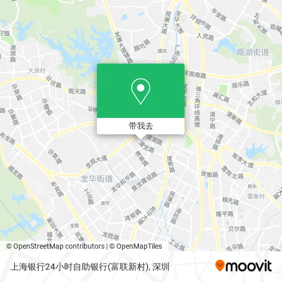 上海银行24小时自助银行(富联新村)地图